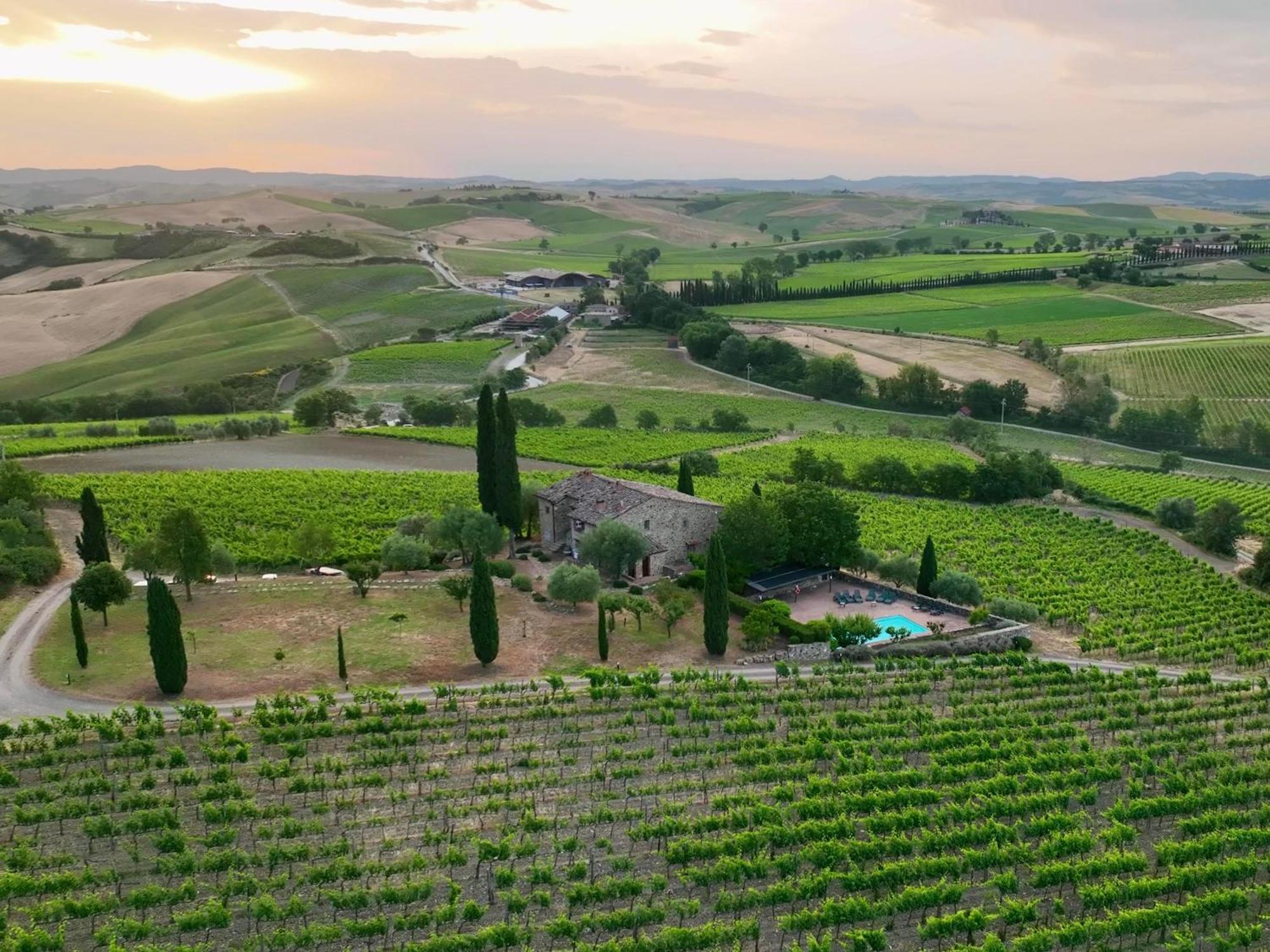 Agriturismo Podere La Casa Montalcino Exterior photo